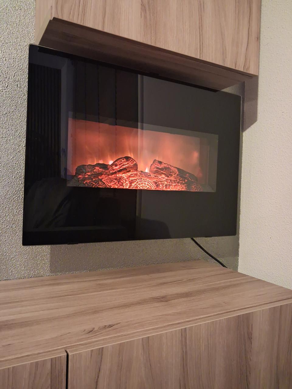 Electrische sfeer haard