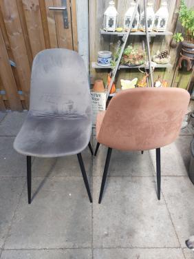 6 eettafel stoelen