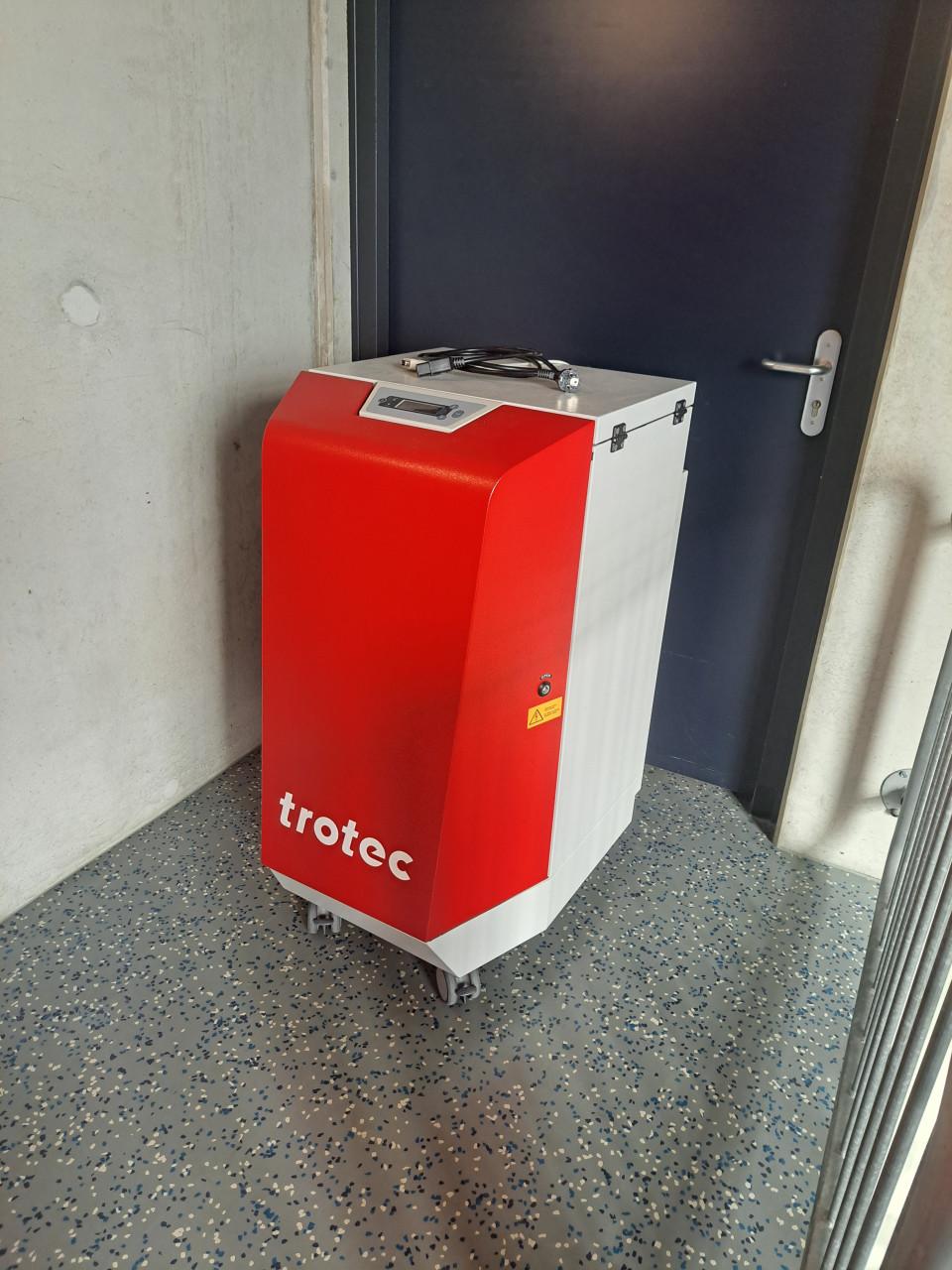 Trotec Amos duo-plus 230 mobiele laser afzuiging