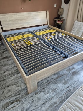 Bed + 2x lattenbodem
