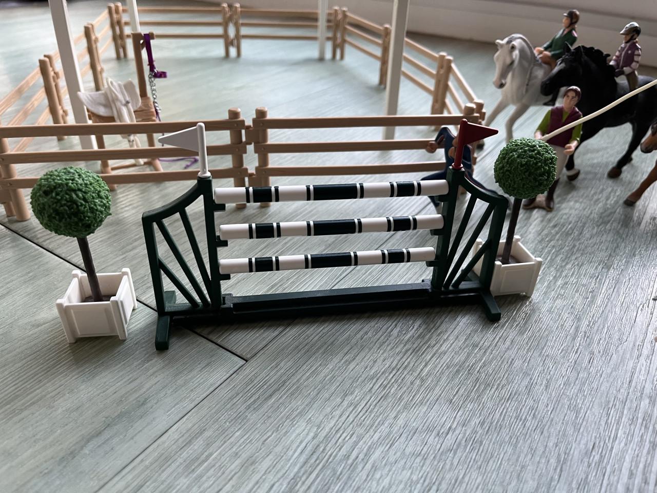 Schleich Manege met amazones en paarden