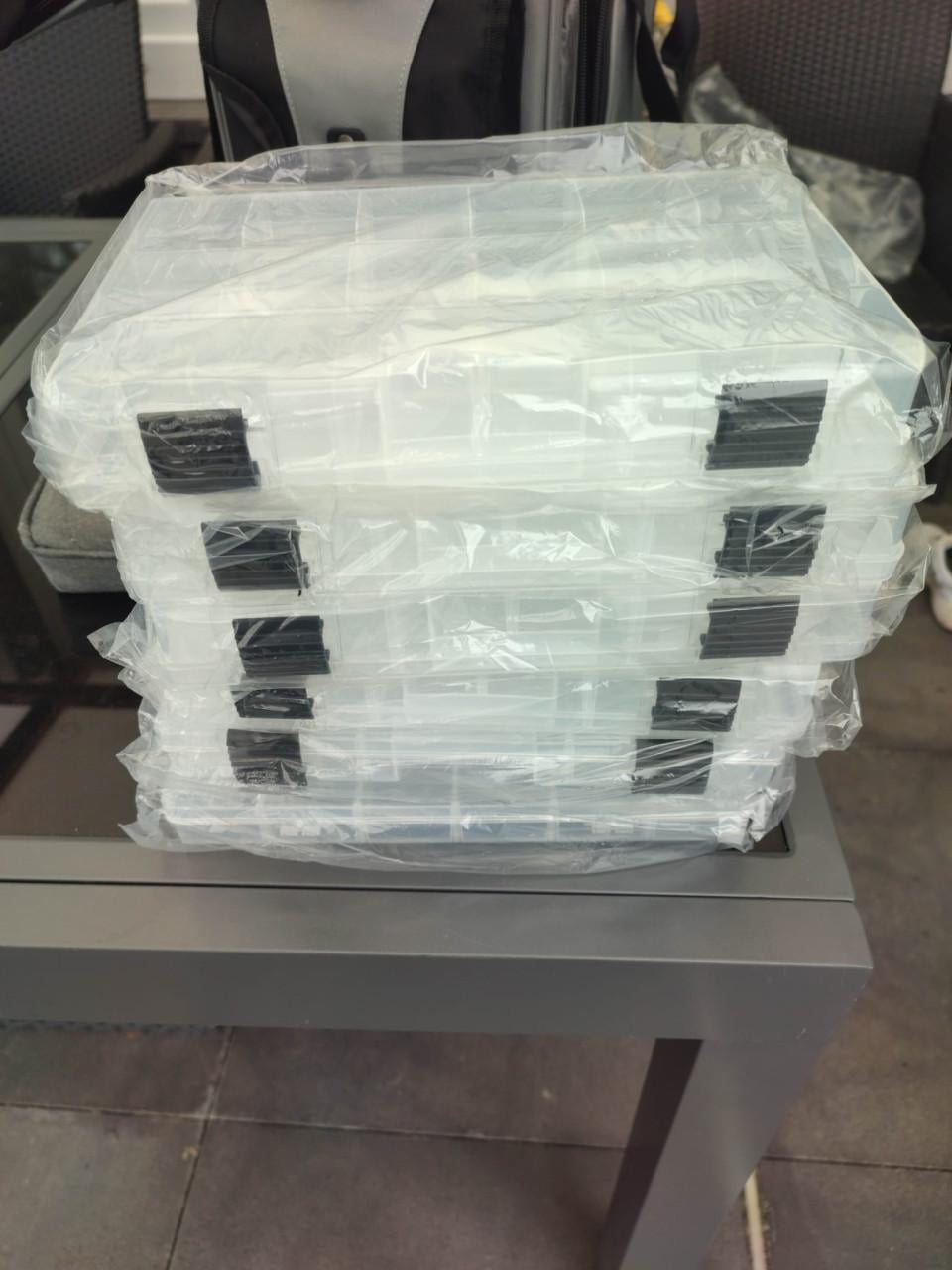 Mooie en stevige vis tas.