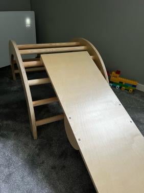 Houten klimrek voor kinderen