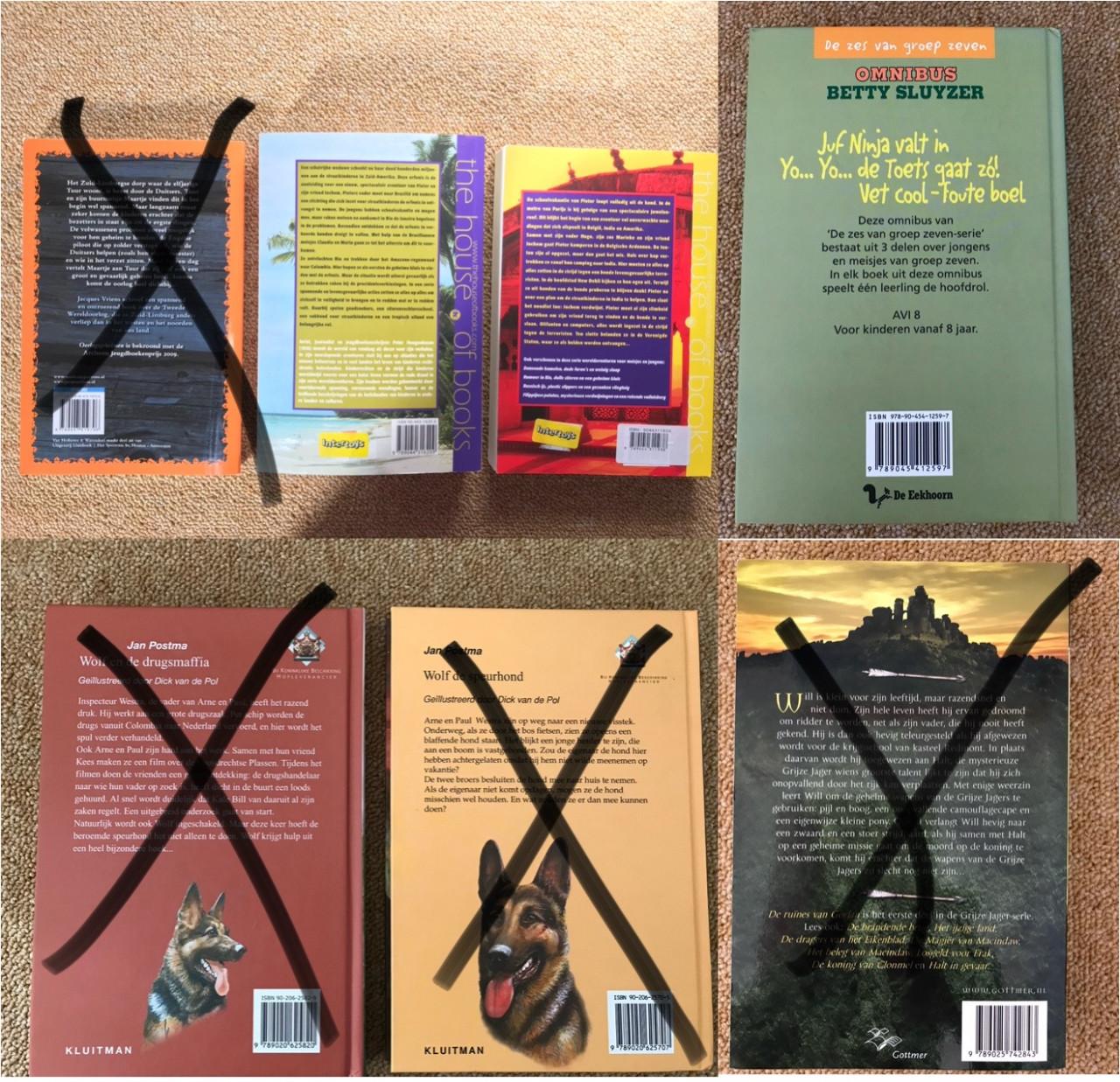 Zeer nette leuke kinderboeken nog 3stuks. €2,50 pst.
