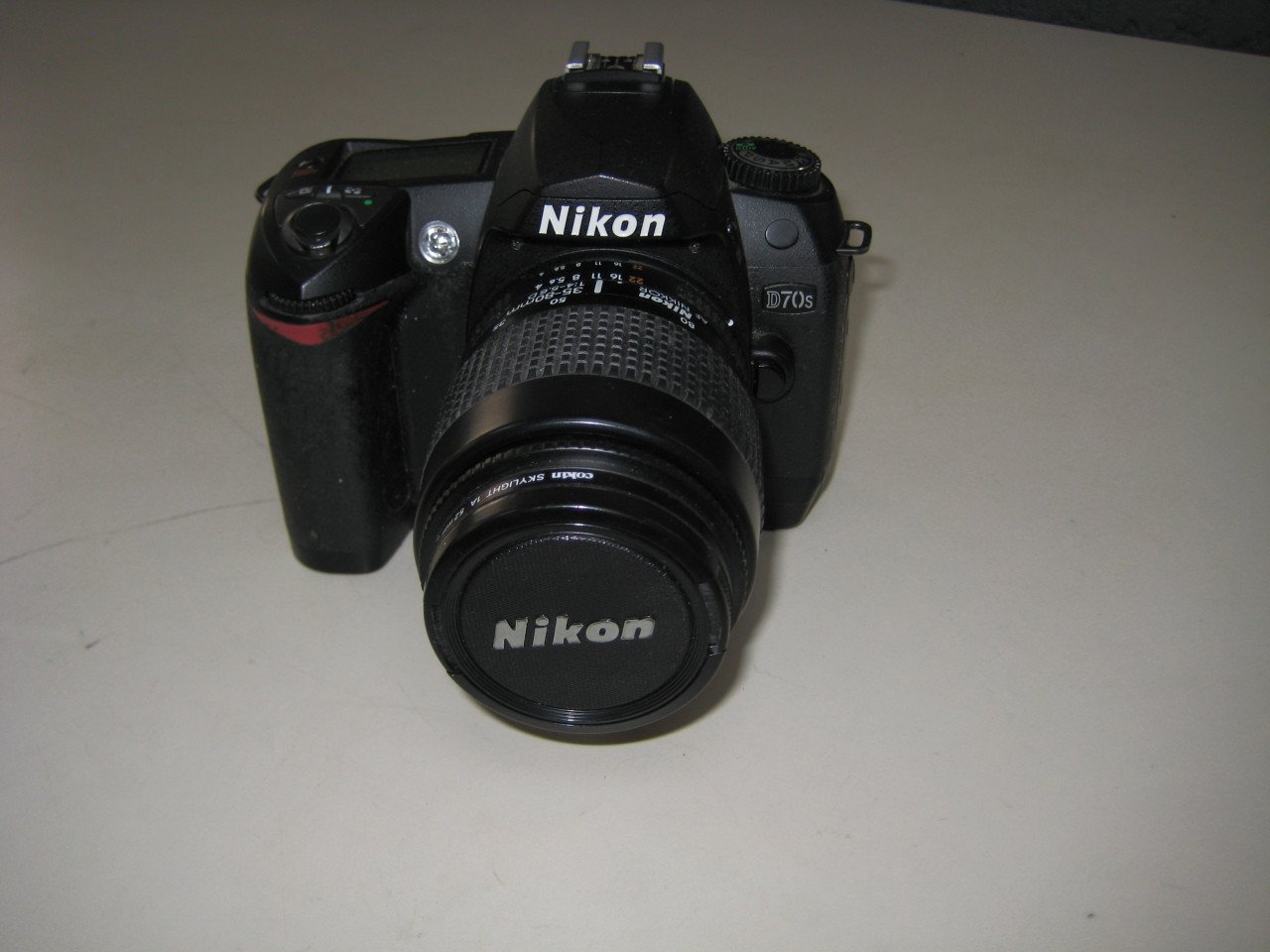 Nikon 70s met lens