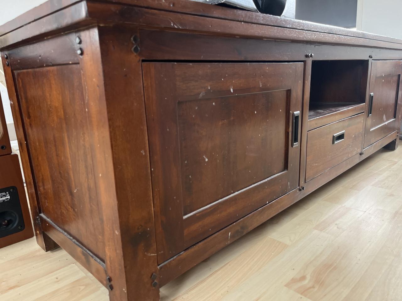 Massief Teakhouten TV-meubel