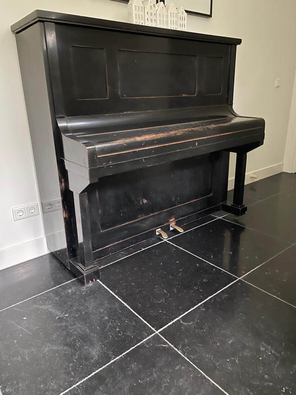 Schmidt staande piano - authentiek