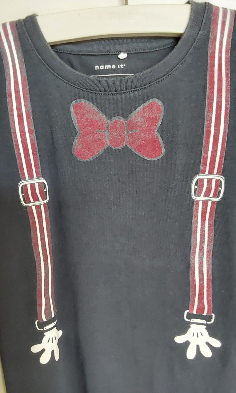 Donkerblauwe longsleeve van het merk Name it in maat 98
