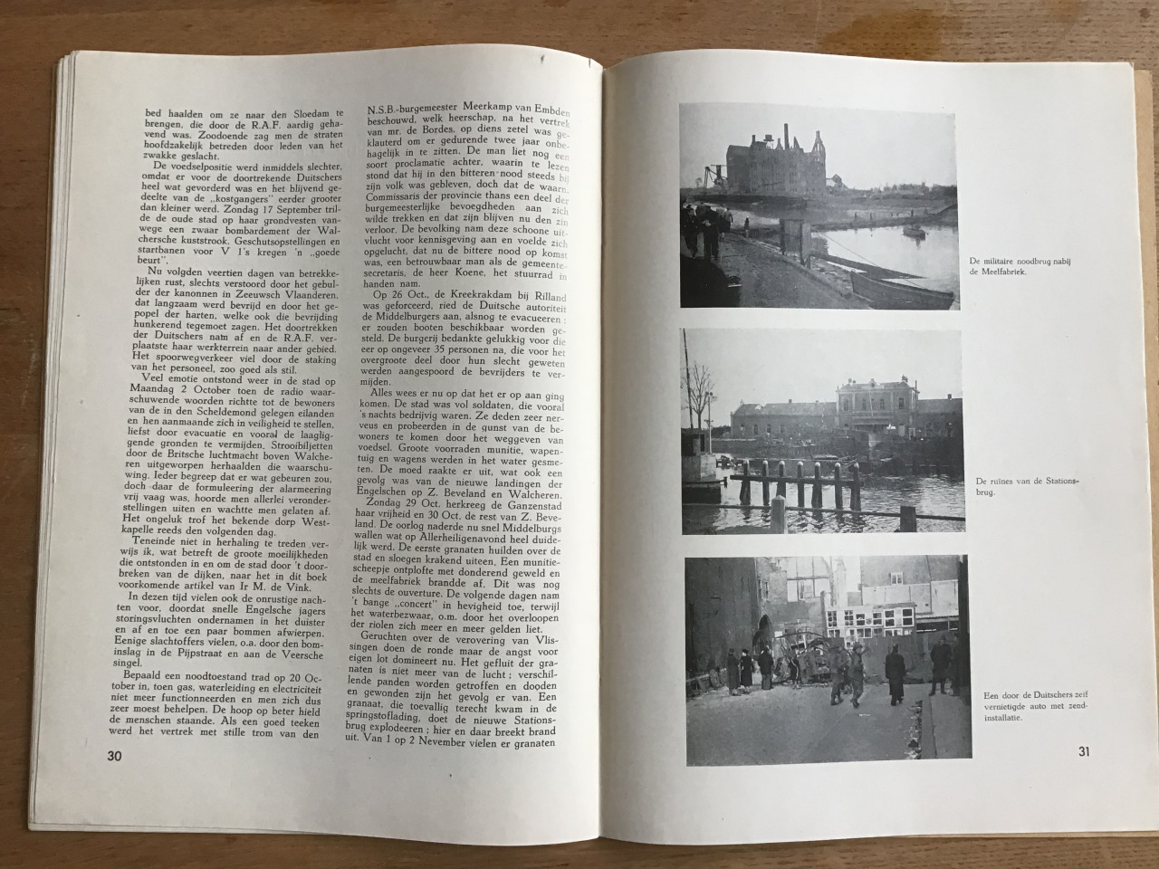 Middelburg in bewogen dagen 1940 - 1945 tweede Wereldoorlog