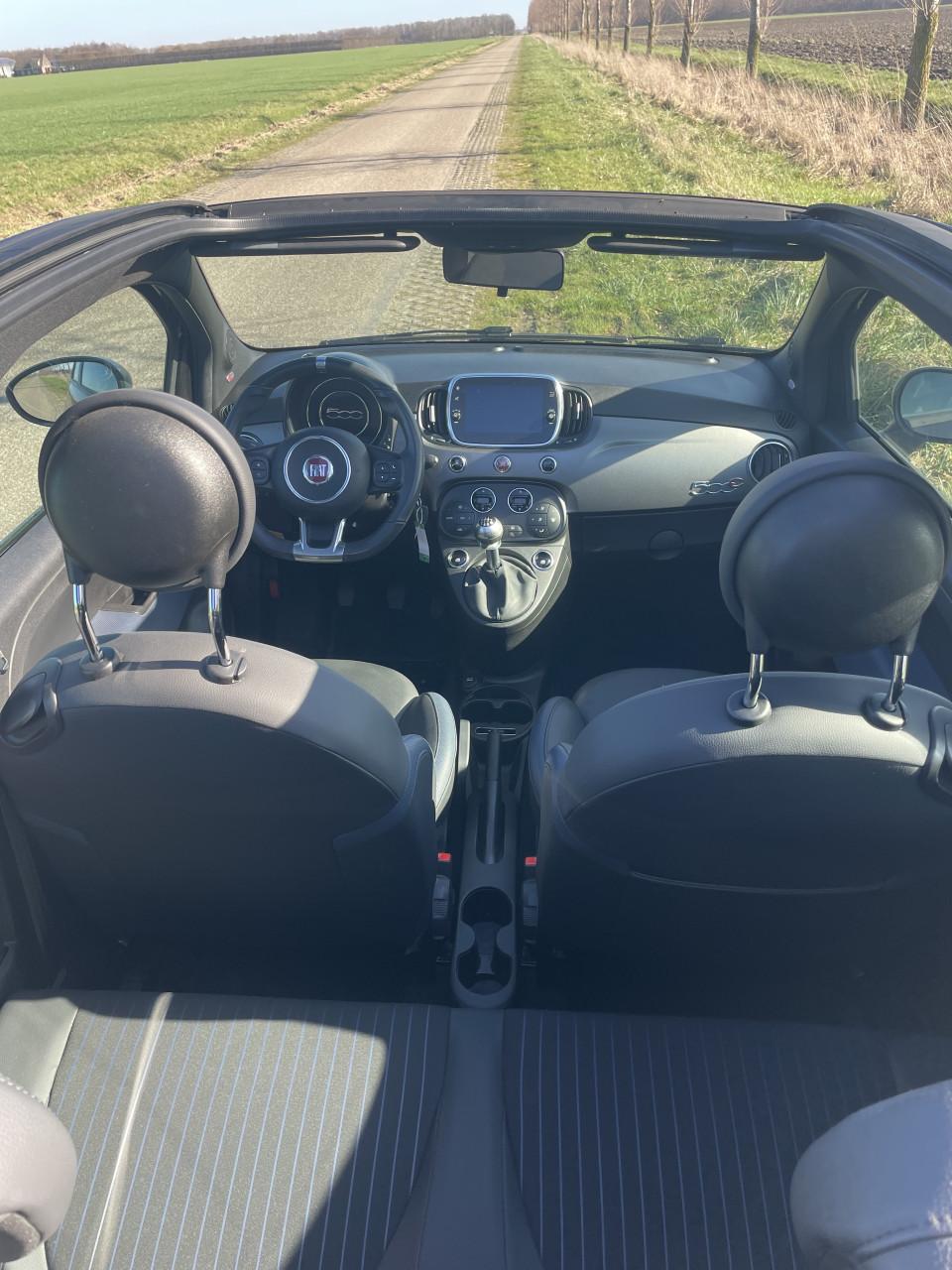 Fiat 500 cabriolet hybride rock star