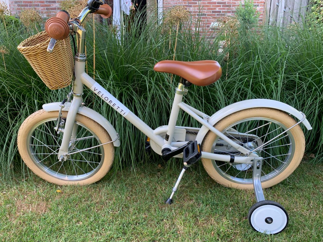 Veloretti Maxi  fiets 16 inch. incl zijwielen. Zeer goede staat