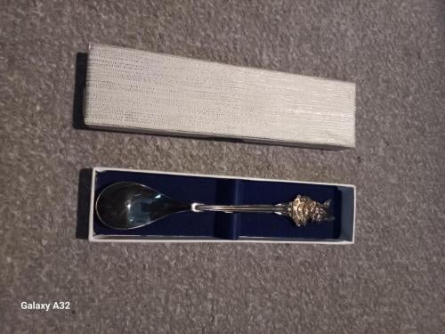 (Ver-)zilveren lepeltje Duitse herder