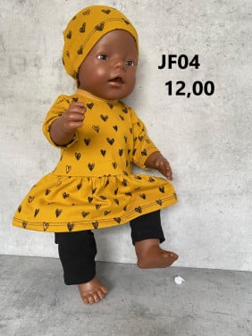 Poppenkleertjes baby born. Set. Opbrengst KiKa.
