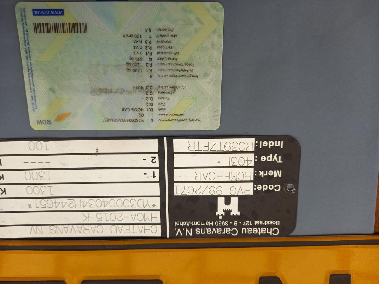 Caravan chassis alko met kenteken.ideaal voor boottrailer te maken. 600 eur