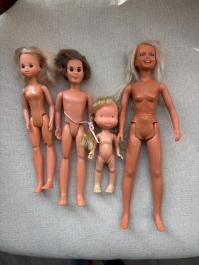 Vintage poppen jaren 70s