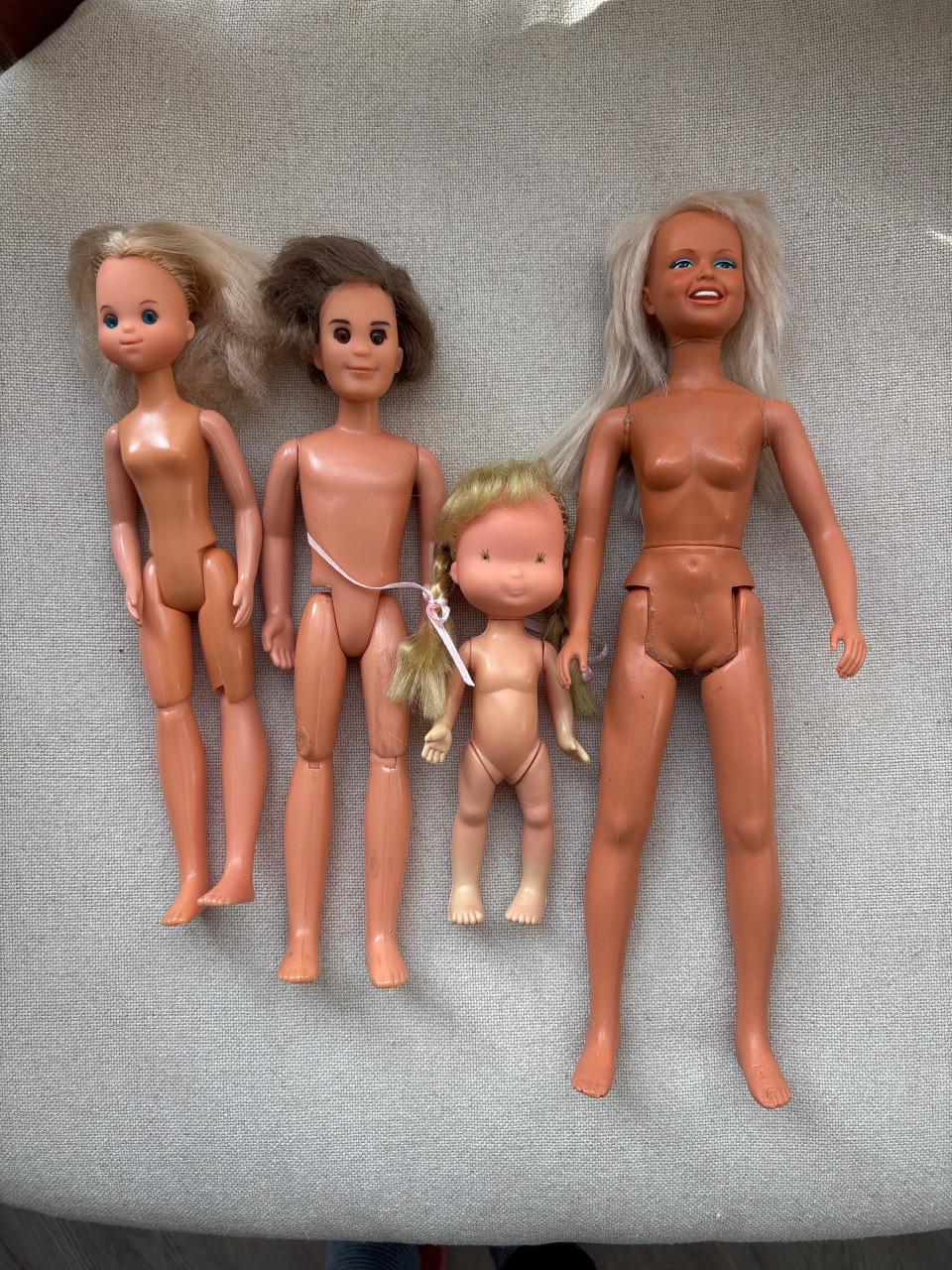 Vintage poppen jaren 70s