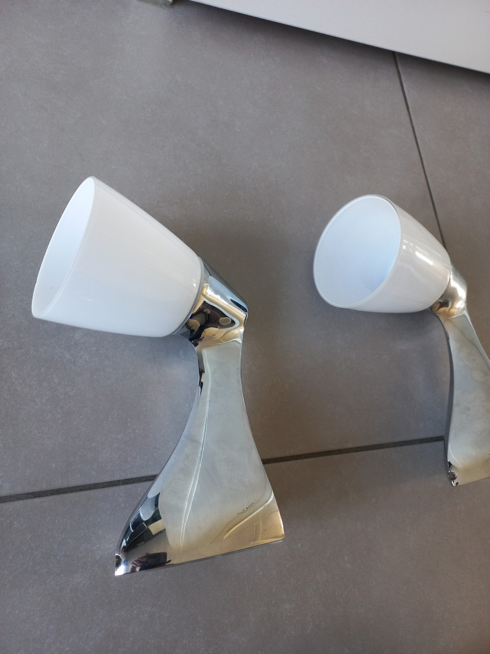 2 x prachtige vintage wandlampen
