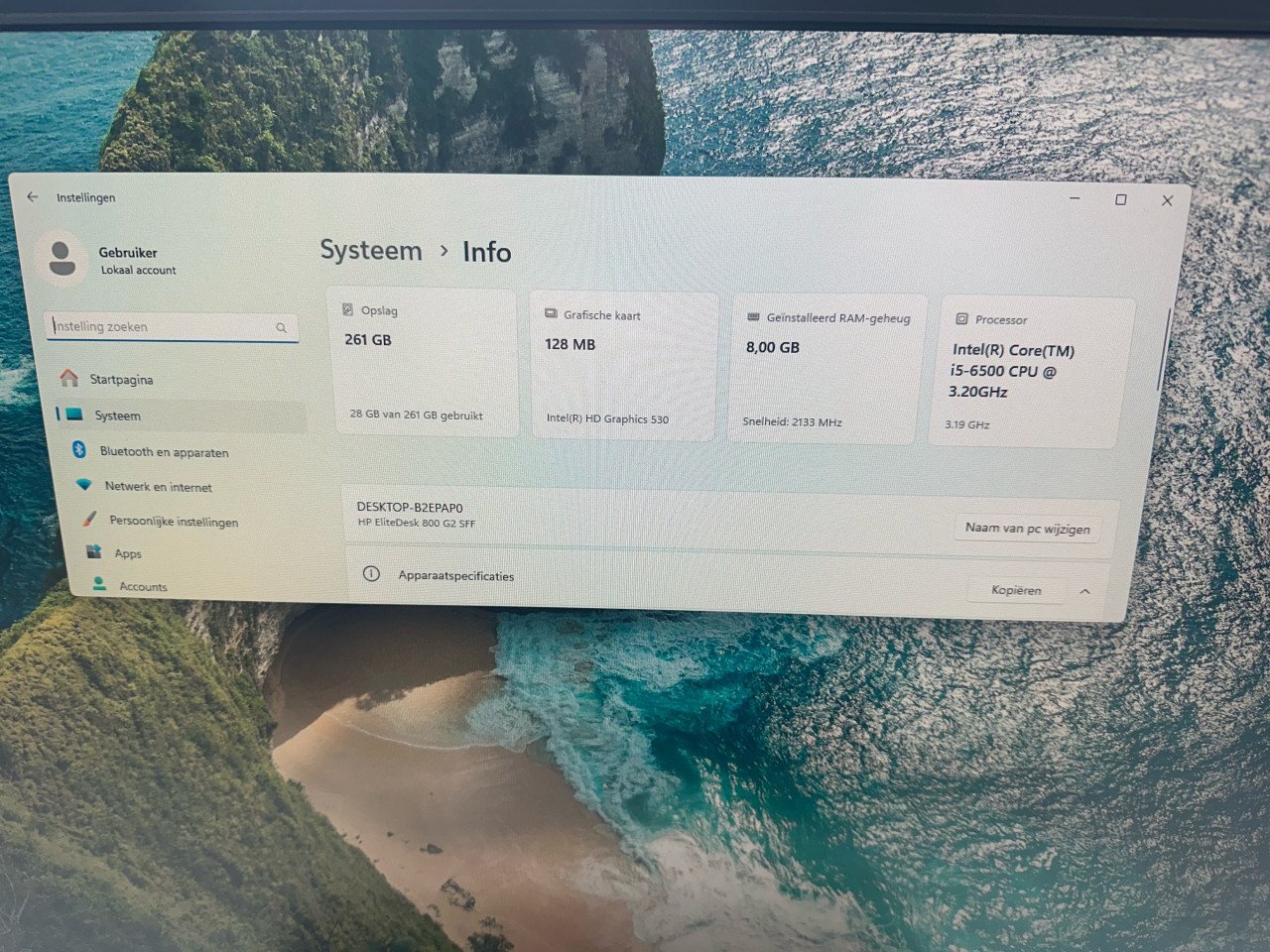 Complete set HP computer