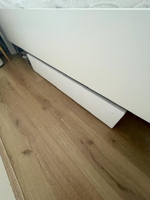 Stevige twijfelaar 140x190 cm inclusief 2 lattenbodems