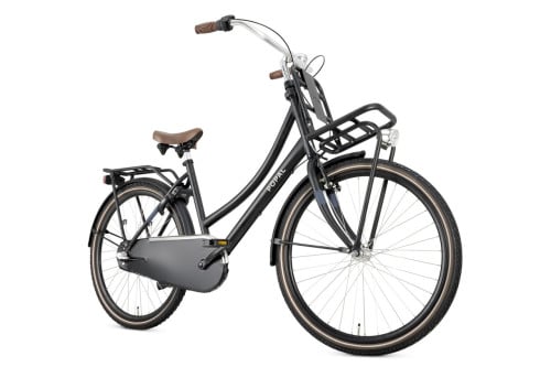 Nieuwe Popal 2025 Daily Dutch Basic + Meisjesfiets 26" 46cm Remn. 3 versn.
