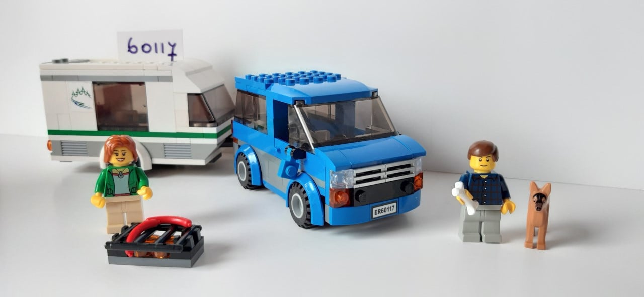 Lego City 60117: Busje & Caravan
