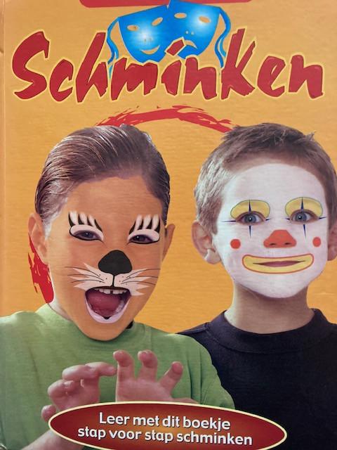 Kinderen schminken. Ca. 20 voorbeelden