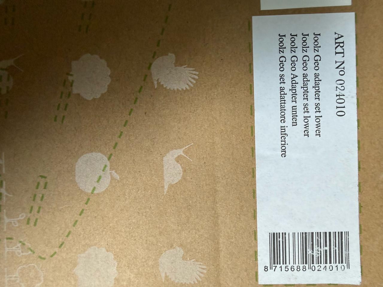 Joolz Geo uitbreidingsset, onderste wieg en stoeltje