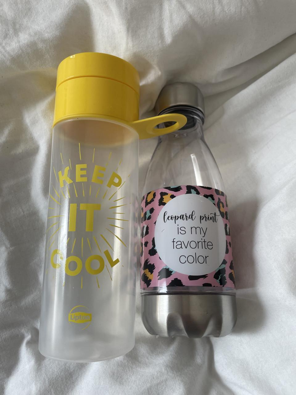 Nieuwe drinkflessen