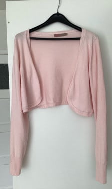 Roze bolero zgan maat xl