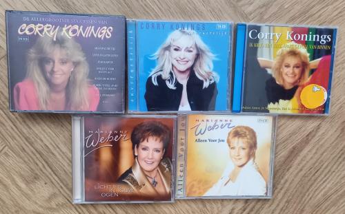 Marianne weber en Corry Konings cd´s