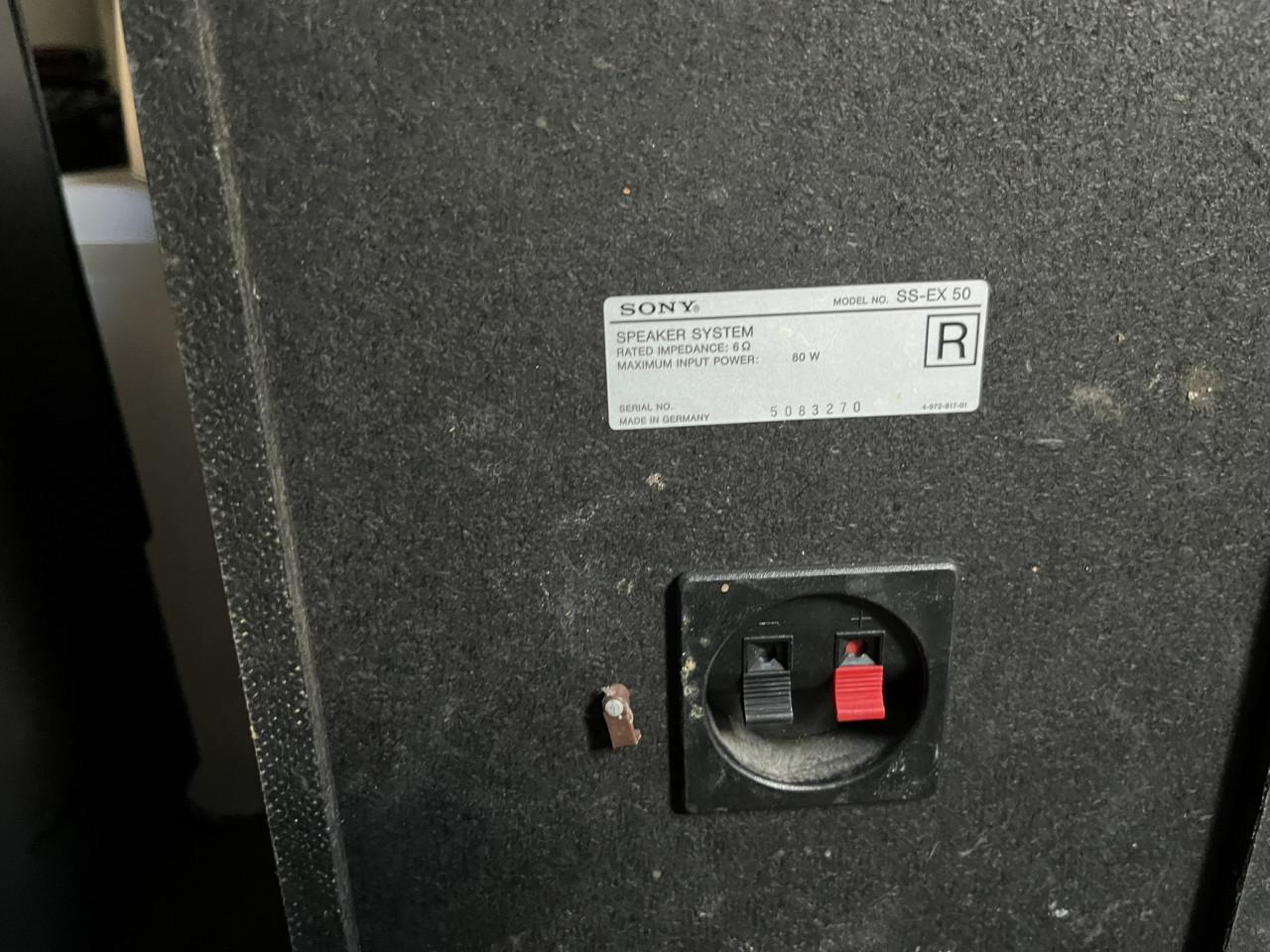 Sony Speaker System SS-EX50 met standaard