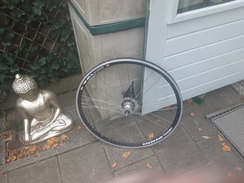 28 inch shimano voorwiel met rollerbrake rem