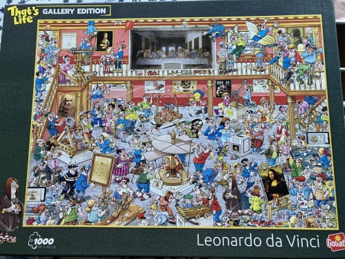 Puzzel Leonardo da Vinci