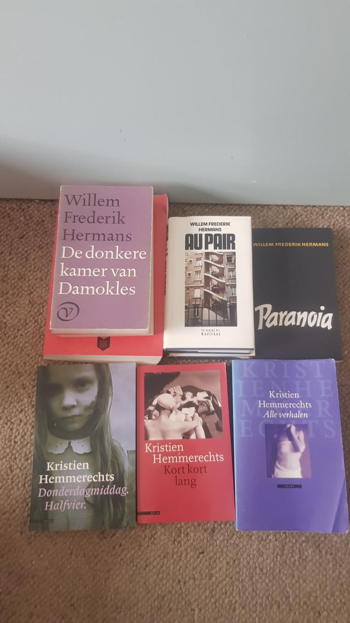 6 boeken van WF Hermans en Hemmerechts