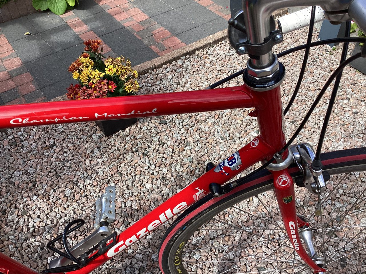 Racefiets, Gazelle Champion Mondial 1989, AA Special frame.