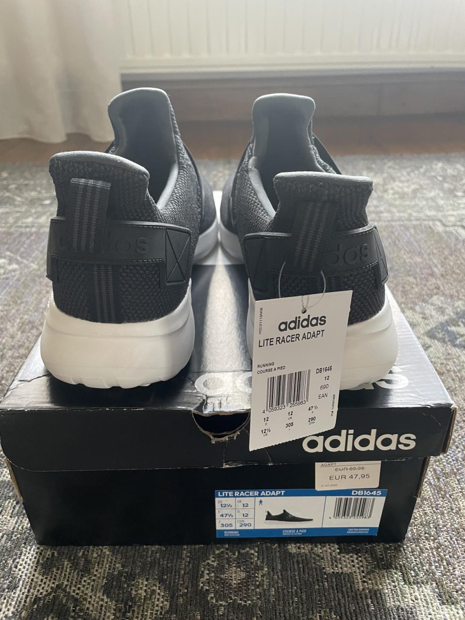 Adidas lite race adapt sneakers.