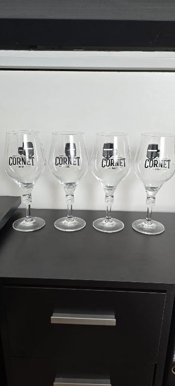 4 Cornet Glazen 0.5L