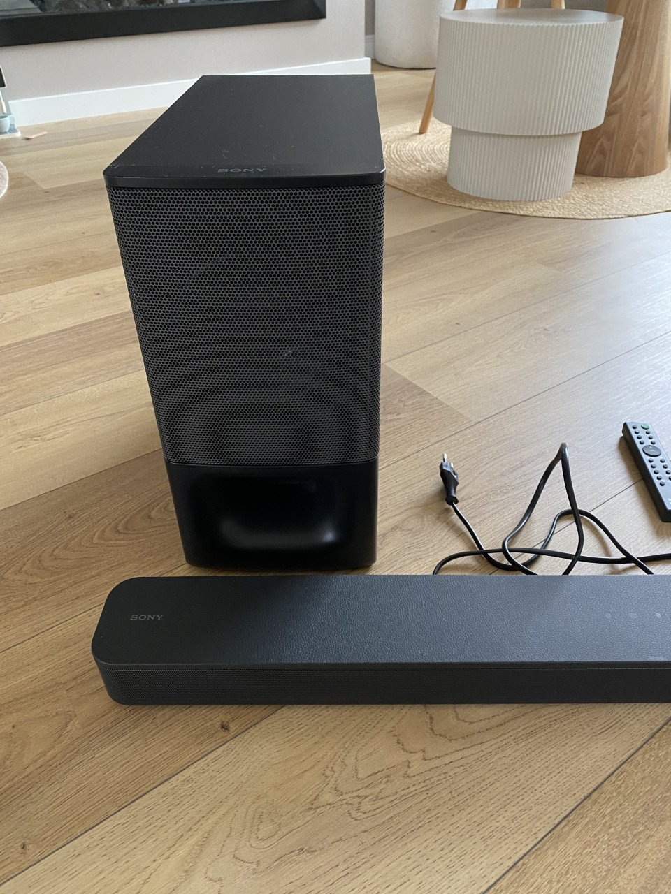 Sony soundbar met subwoofer en Bluetooth