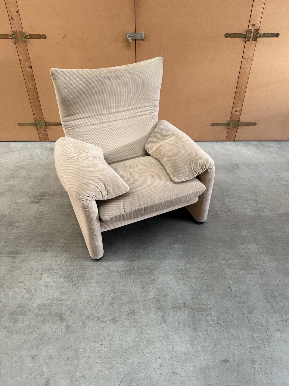 Orginele Cassina Maralunga fauteuil
