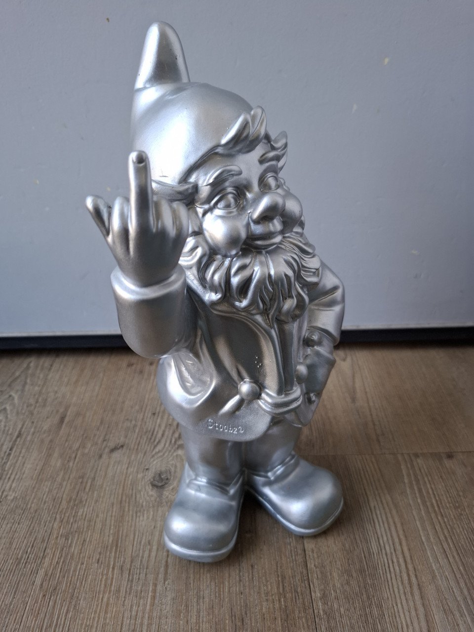 Tuinkabouter zilver