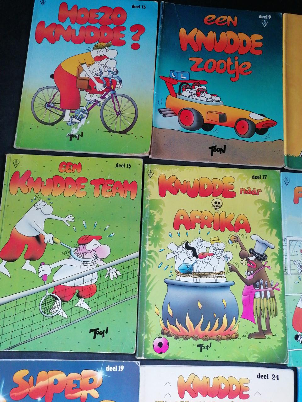 Knudde stripboek 12x