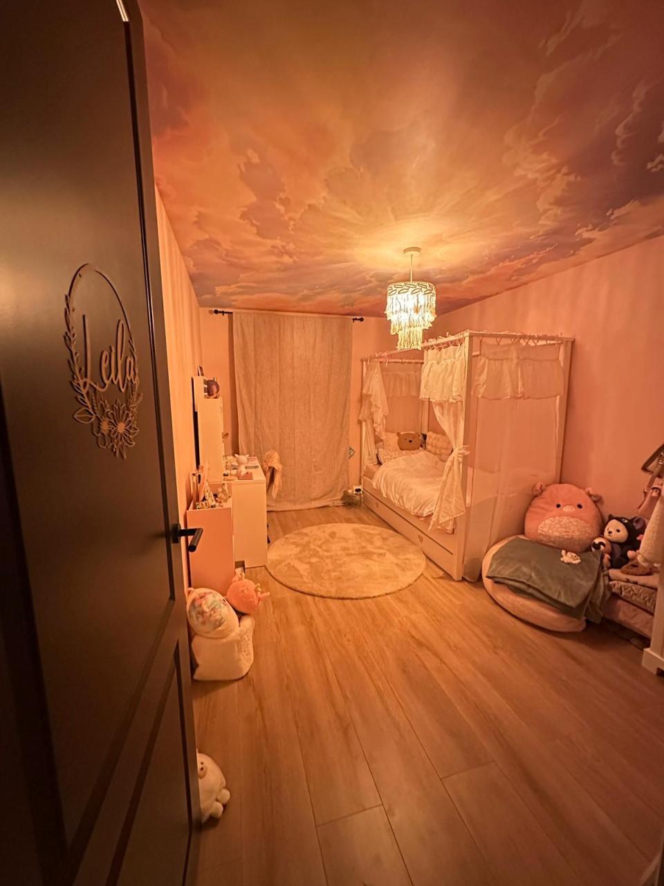 Amori hemelbed met bedlade