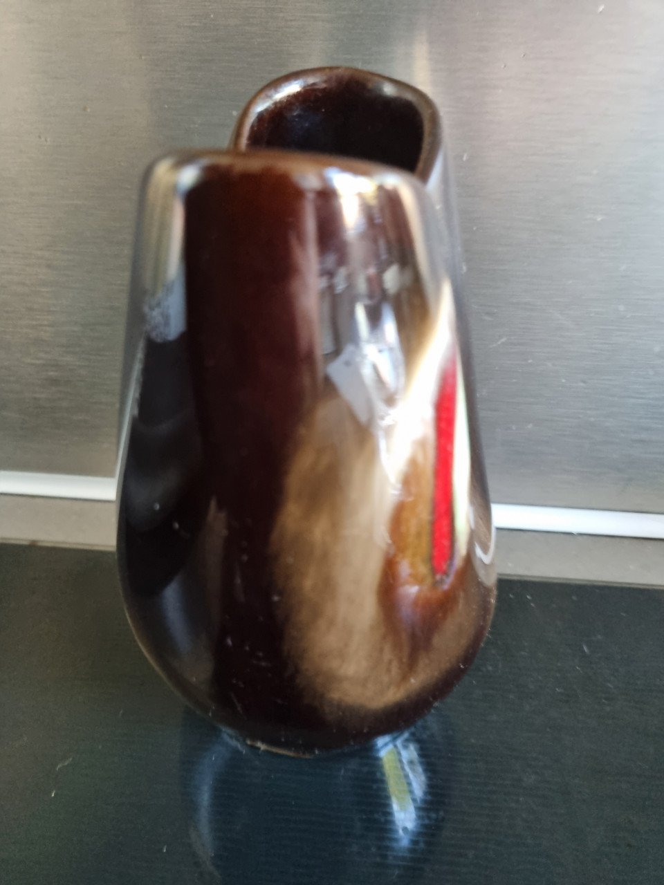 Vaasje Vintage Jasba Keramik 511 germany. Hoogte 15 cm. Bieden mag