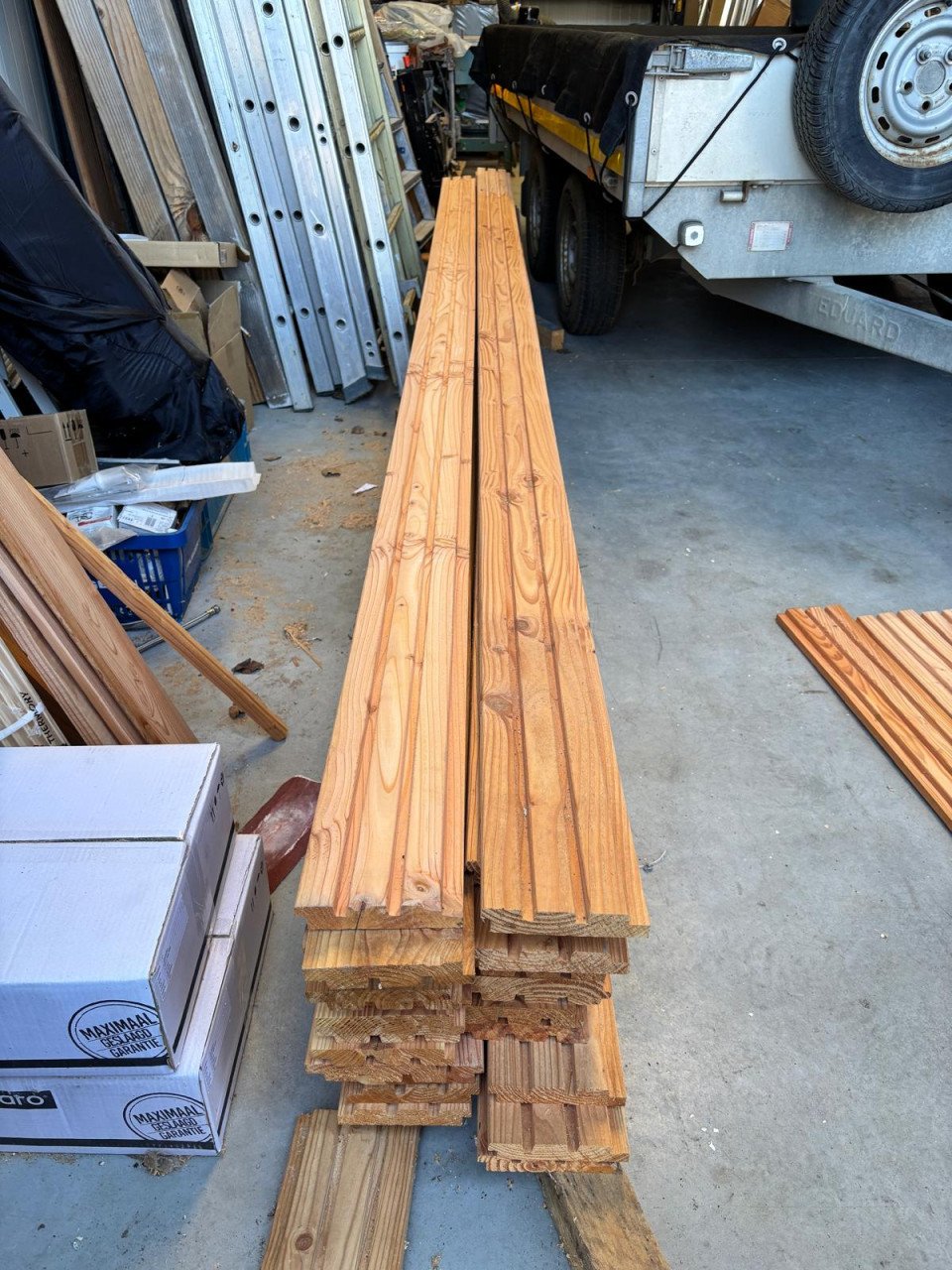 Douglas rhombus profielplank