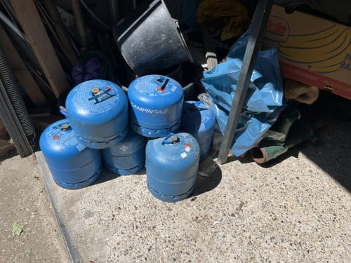 Campingaz gasfles 904 en 907 Leeg