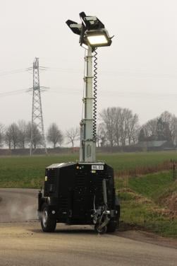 Mobiele lichtmast te huur!