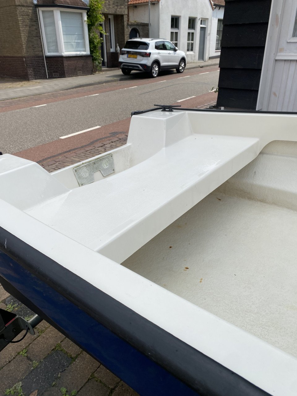 Polyester boot met Riba trailer