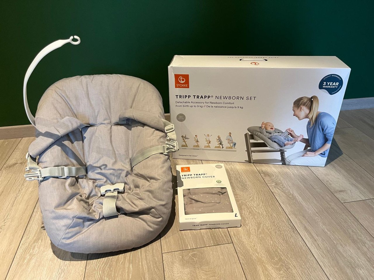 Stokke Tripp Trapp Newborn set - zeer nette staat - kinderstoel