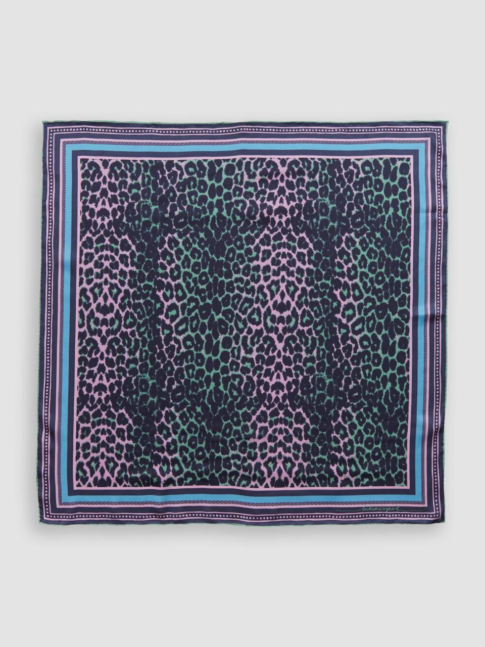 Becksöndergaard shawl luipaard print 100% zijde - NIEUW