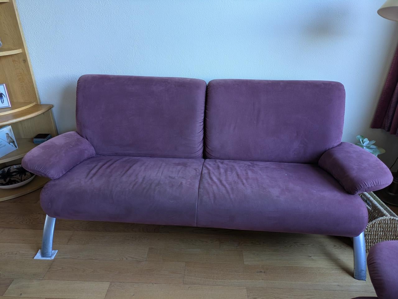 Bank incl. bijbehorende stoel